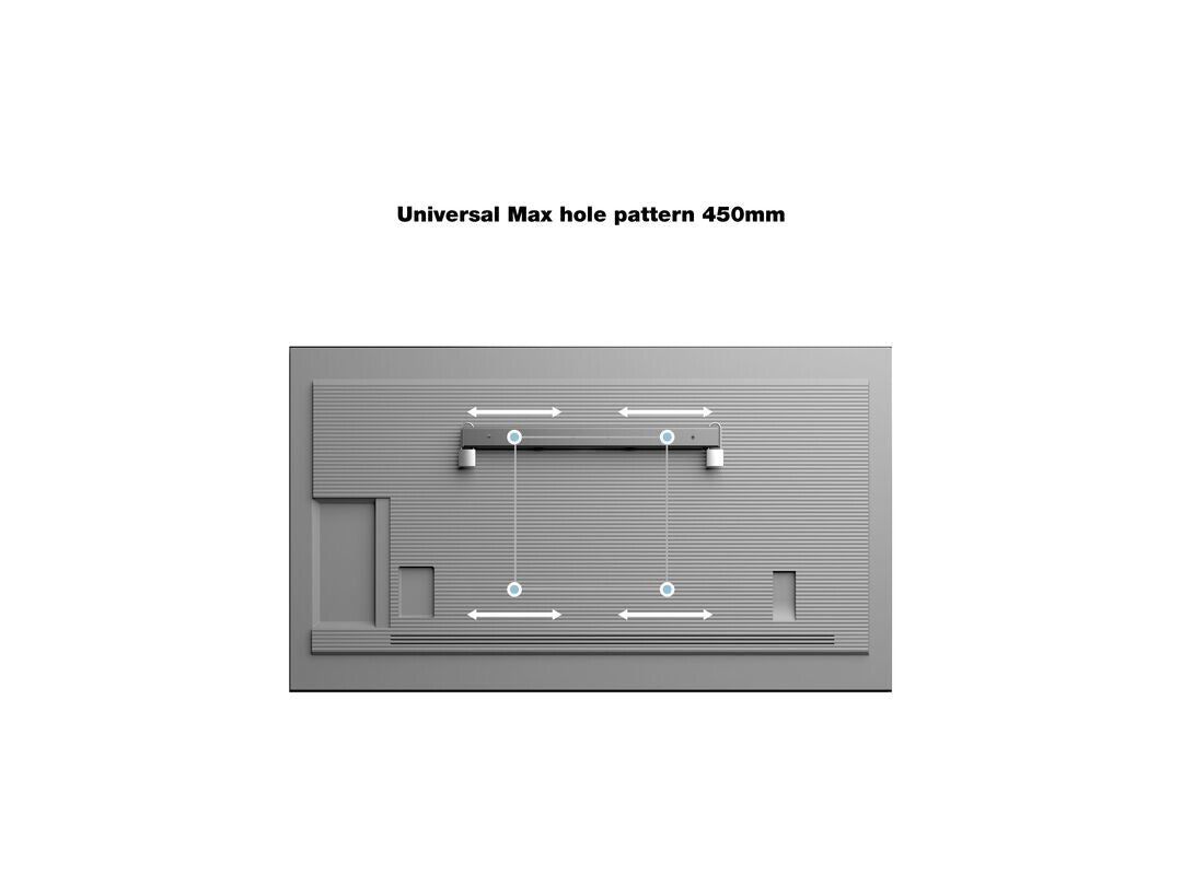 Multibrackets M Universal Public Wallmount Black Small