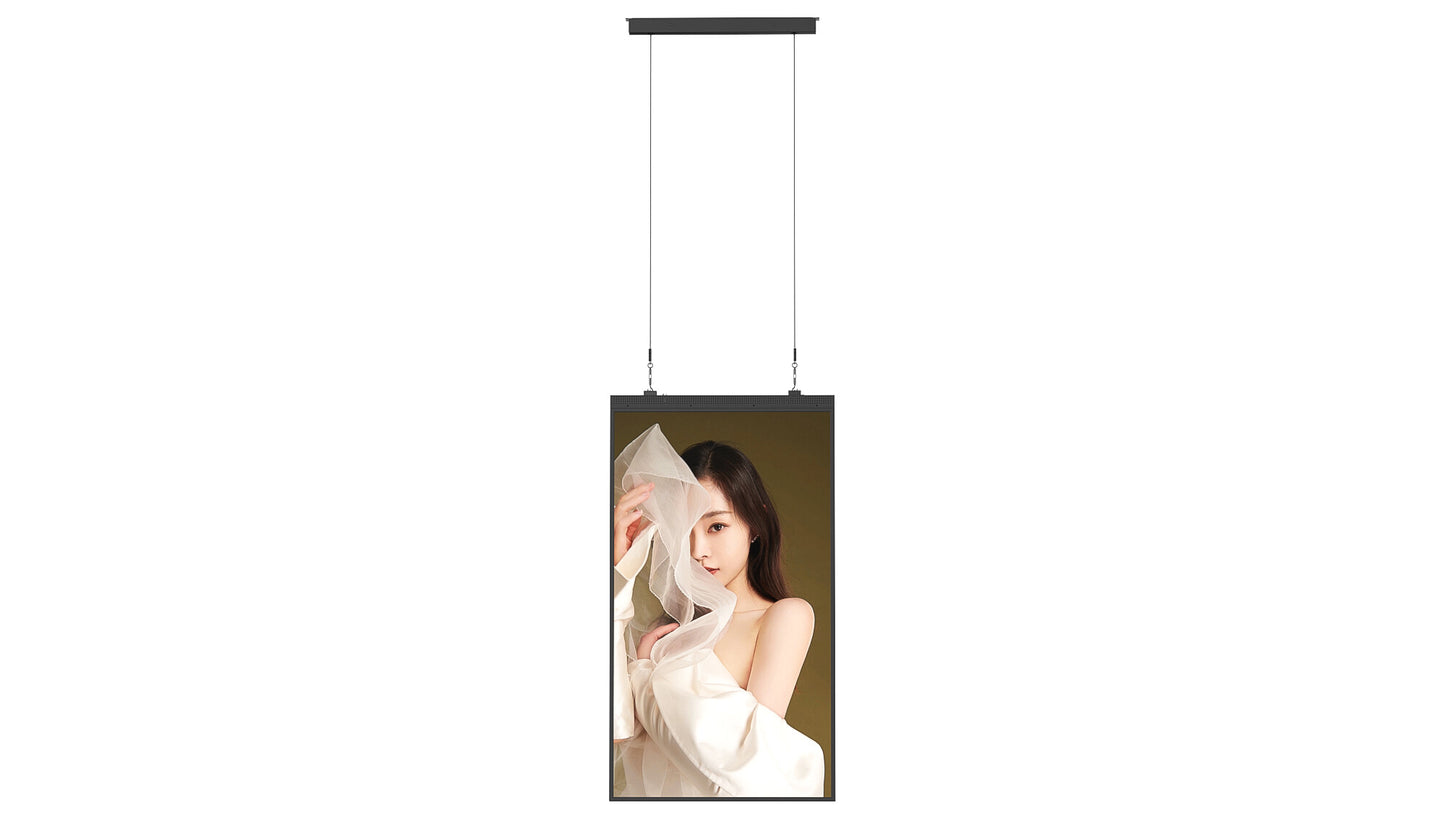 55" Single-sided Hanging Display