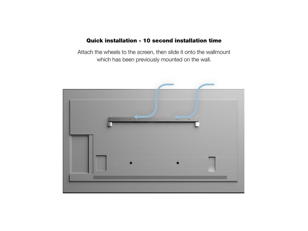 Multibrackets M Universal Public Wallmount Black Medium