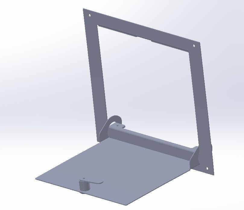 Backplate with door - Elegance Stand