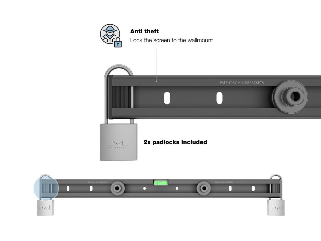 Multibrackets M Universal Public Wallmount Black Small