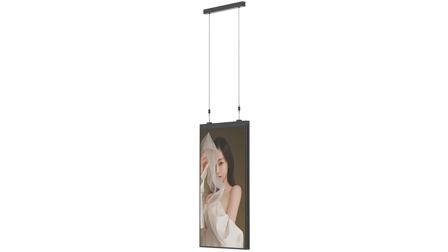 55" Single-sided Hanging Display