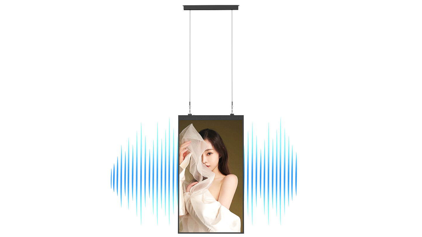 55" Single-sided Hanging Display