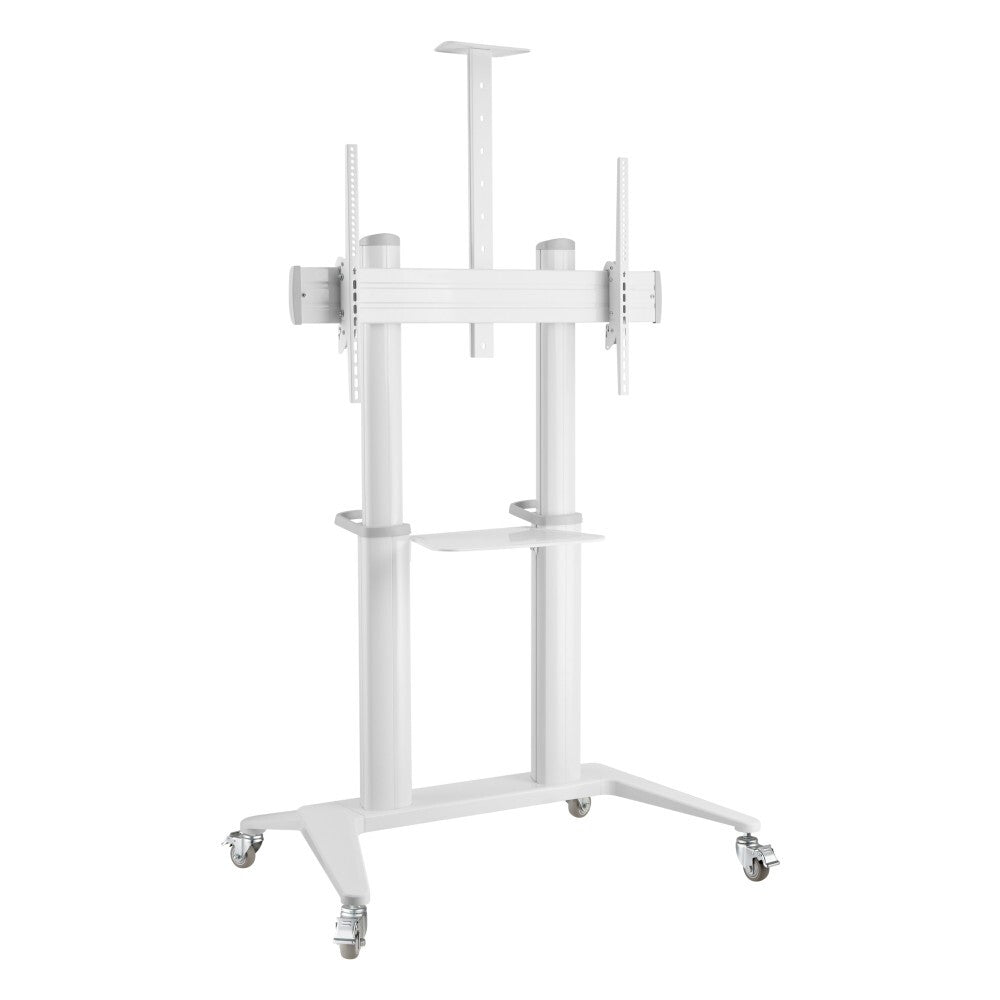 ICA-TR49W Trolley, 70-120", White Aluminum