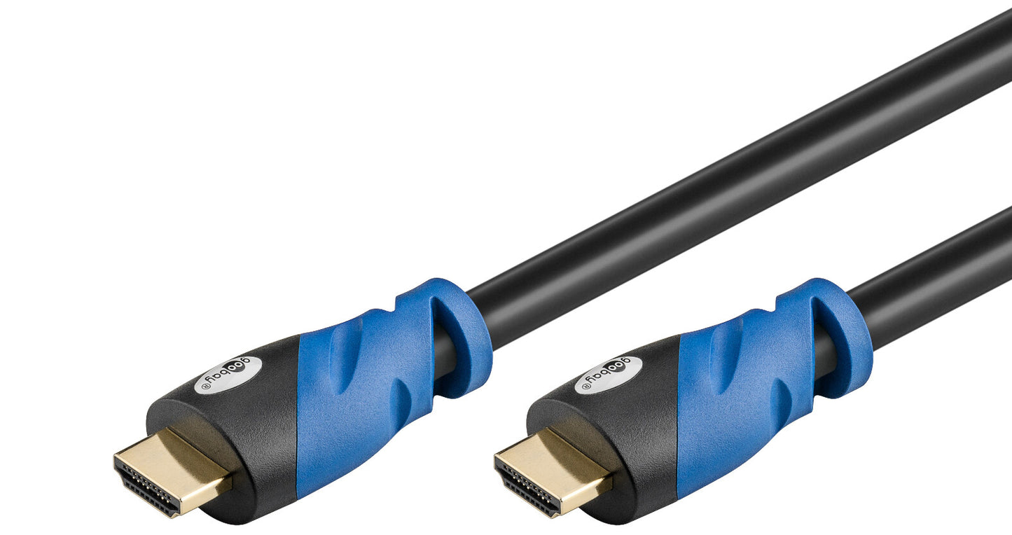 Premium High Speed HDMI™ Cable with Ethernet, 0.5 m