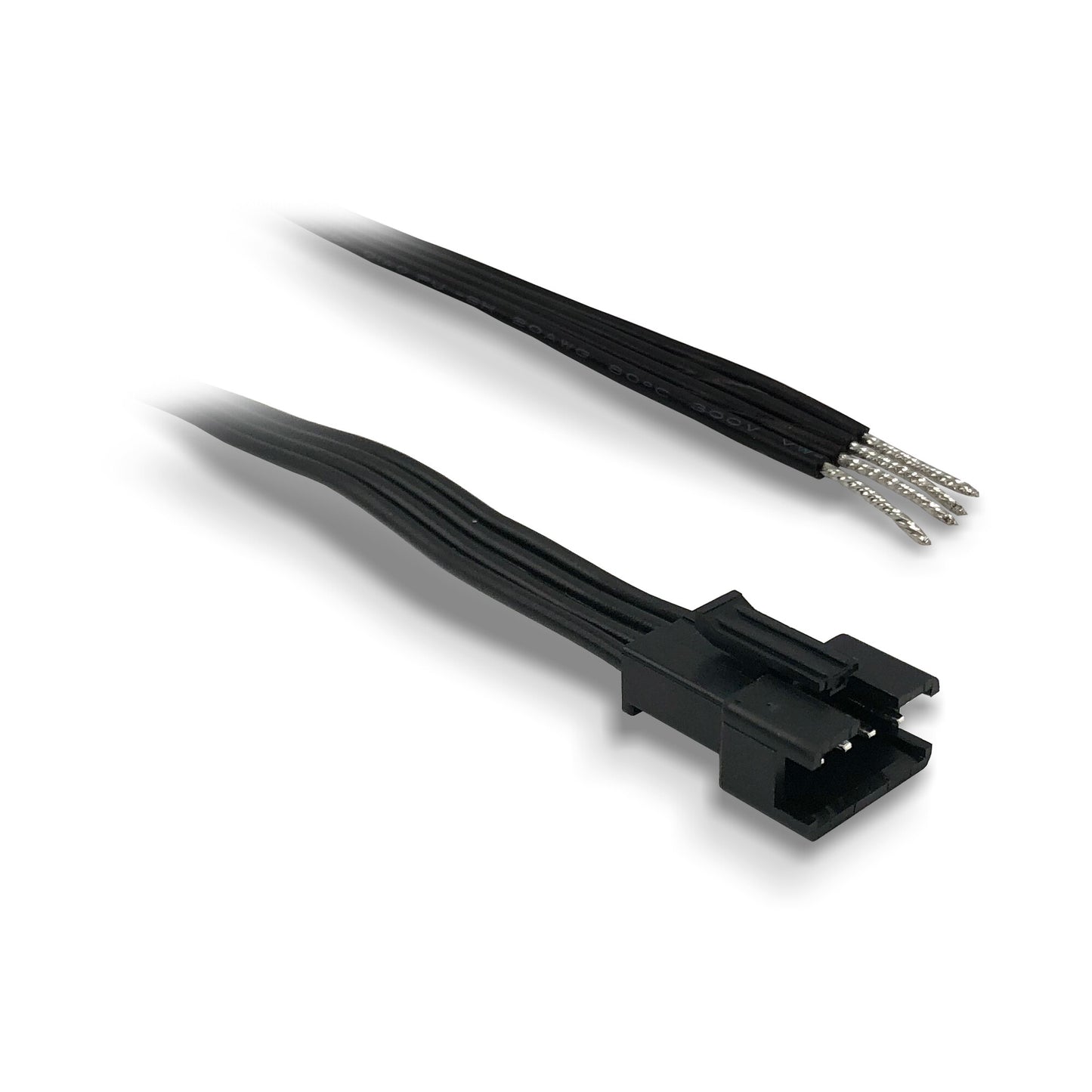 Nexmosphere RGB connection cable black, female 15cm, stripped end