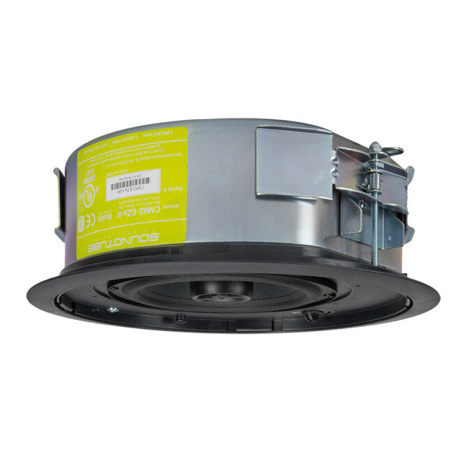 CM62-EZS-II-BK 6" 2-way In Ceiling Speaker in Black with a Short Can