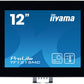 12,1" PCAP Bezel Free 10P Touch, 1024x768,  DisplayPort, HDMI, VGA, 450cd/m² (with touch),Wide Temp