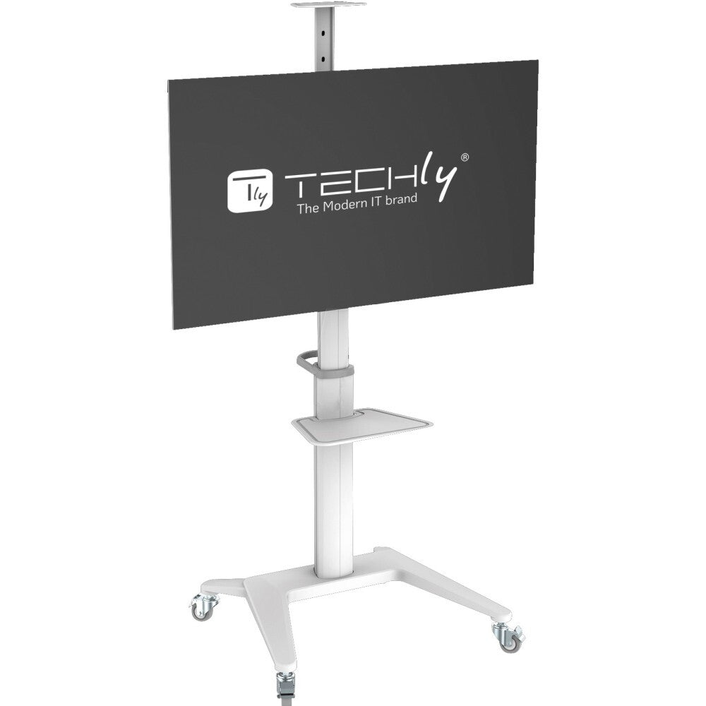 ICA-TR48W Trolley, 37-70", White Aluminum